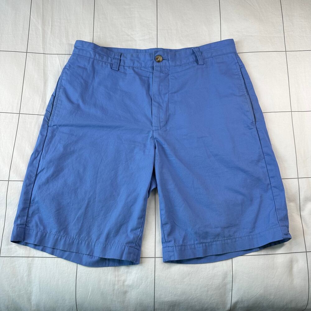 Vineyard Vines Shorts Mens 30 Blue Club Chino 100% Cotton Classic Preppy